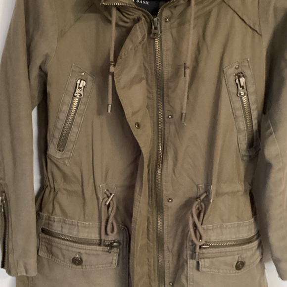 Zara Basic Women's Olive Jacket Size Small - Picture 8 of 11